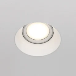 Maytoni upotettava valaisin Dot valkoinen pyöreä 11,8 x 9 cm alumiini GU10