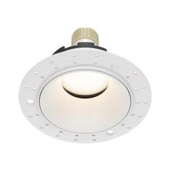 Maytoni uppoasennusvalaisin Share, valkoinen/valkoinen, Ø 10,2 cm, alumiini,