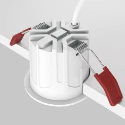 Maytoni uppovalo Alfa, musta/valkoinen, Ø 6,5 cm, 10 W, 36°
