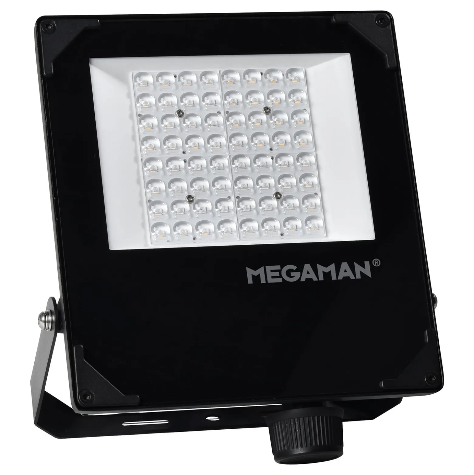 MEGAMAN LED-kohdevalaisin ulos Hugo, 50 W, 3000 K, IP66