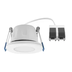MEGAMAN upotettava LED-kohdevalaisin Tego Slim, 2 800 K, valkoinen, IP65