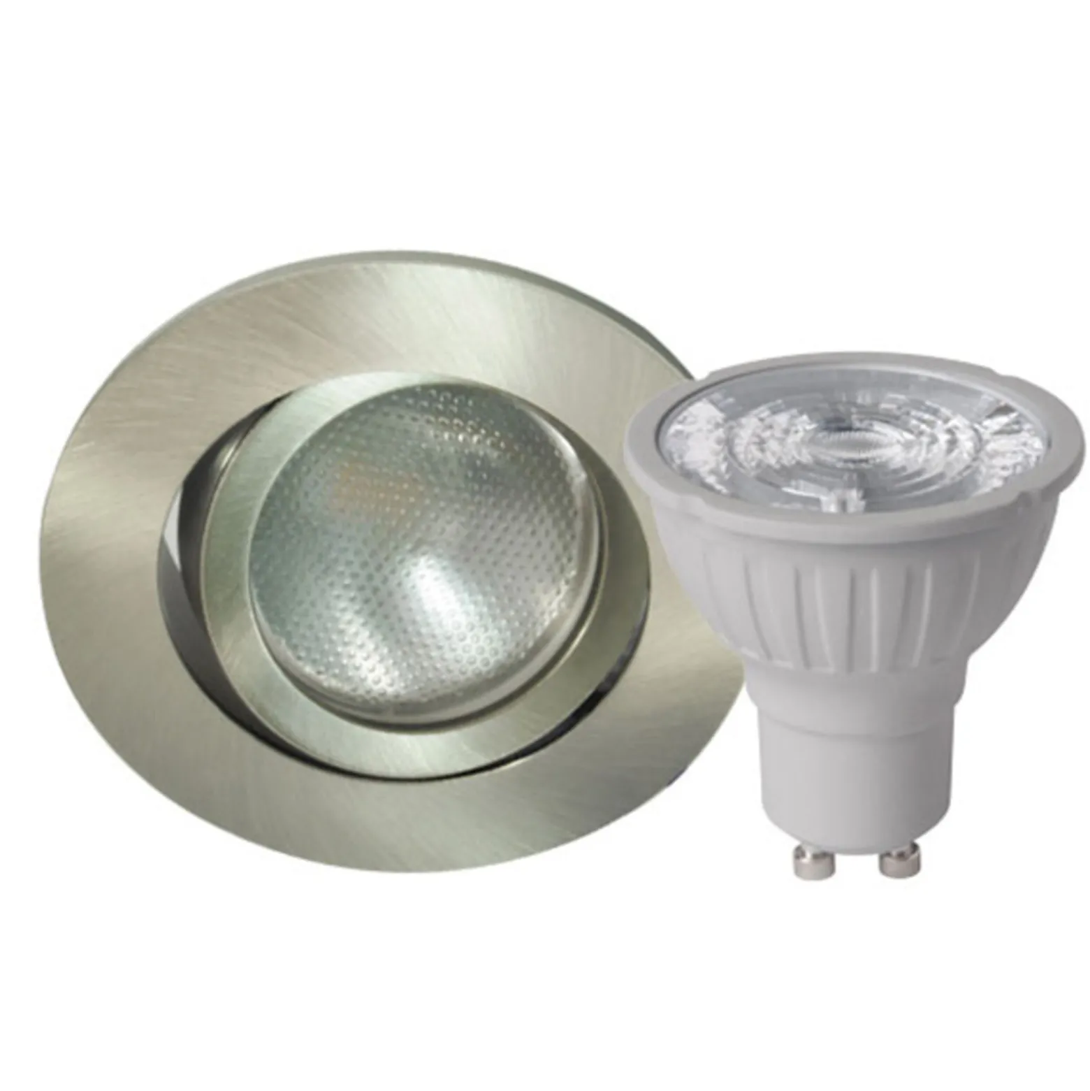 Megatron DecoclicSet-uppokohdevalo GU10 5,2W rauta