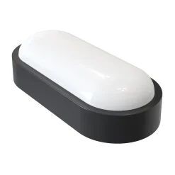 MEGATRON LED-ulkoseinälamppu Zella Neo XL Sensor musta IP54