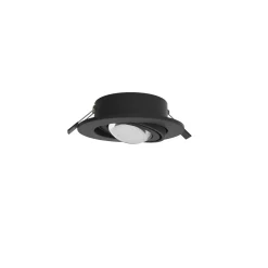 MEGATRON LED upotettava valonheitin Planex Powerlens, 4,8 W, musta