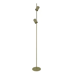Melina-LED-lattiavalo, oliivinvihreä, korkeus 162 cm, metallia, himmennettävä