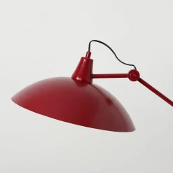 Melos-riippuvalaisin, punainen, Ø 36 cm, metalli