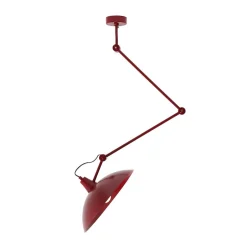 Melos-riippuvalaisin, punainen, Ø 36 cm, metalli