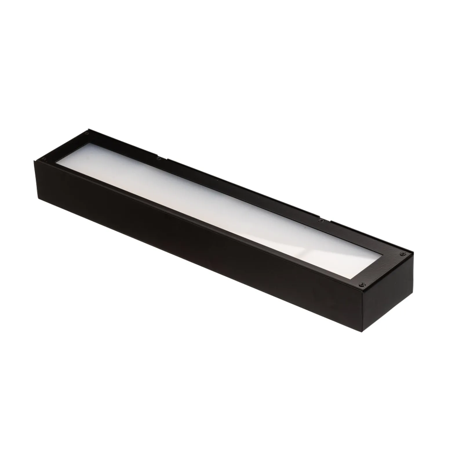 Mera LED-seinävalaisin, leveys 40cm, musta, 4000K