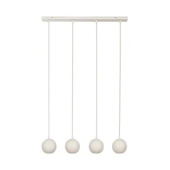 Midway-riippuvalo, hiekanvärinen, 4-lamppuinen, pituus 65 cm, GU10