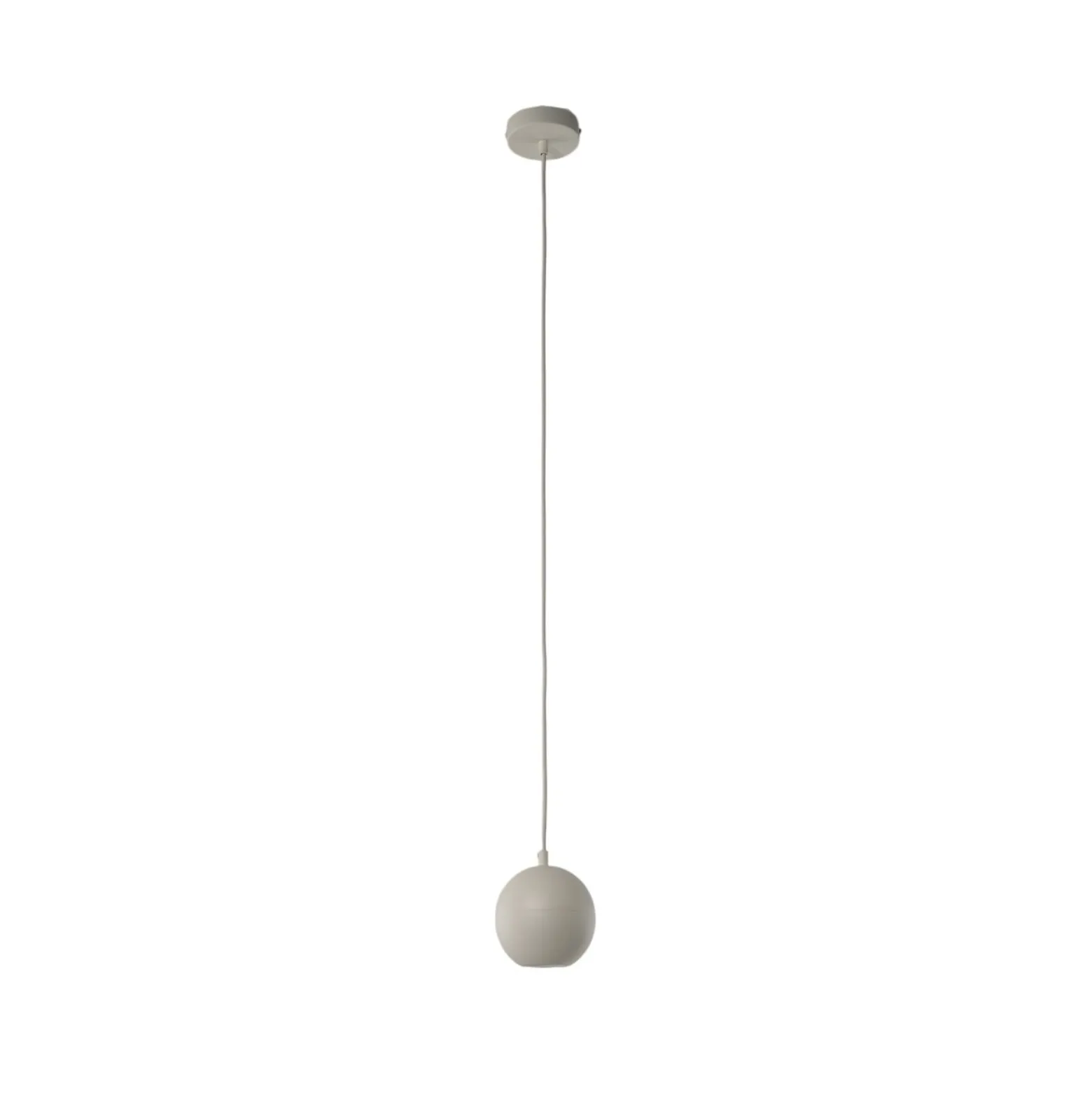 Midway-riippuvalo, hiekanvärinen, metalli, Ø 12 cm, GU10