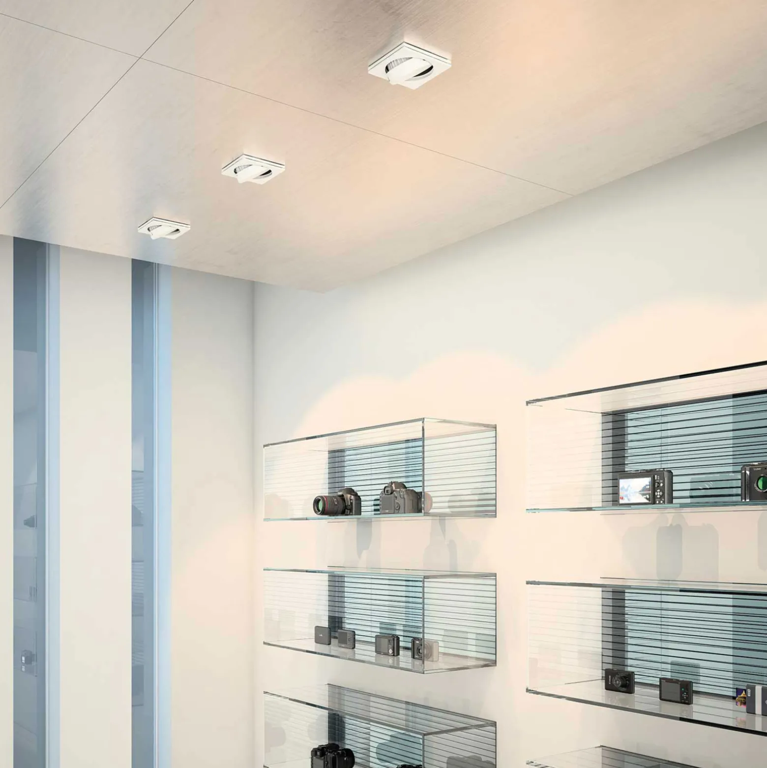 Milan Marc 1 IN -LED-uppovalo 1 lamppu, valkoinen