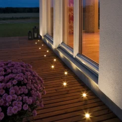 Mini-LED-lattiaspotti, 6 kpl:n sarja, litteä malli