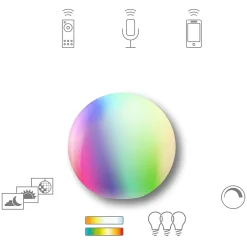 Müller Licht sävy Calluna LED-valopallo IP44