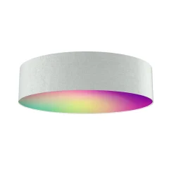 Müller Licht tint LED-kattovalaisin Malea, RGB, CCT, harmaa