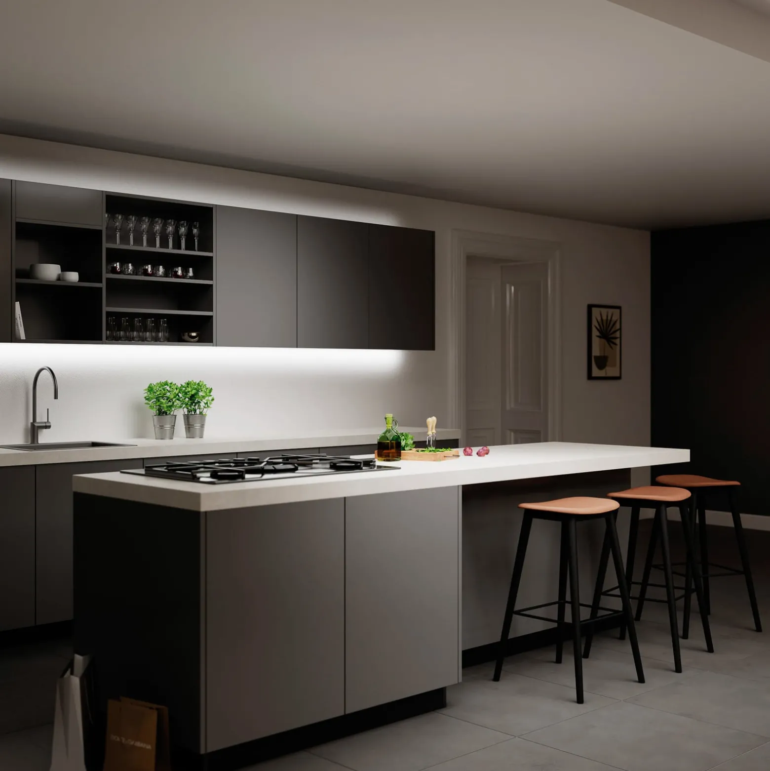 Müller Licht tint LED-Strip Valkoinen, Zigbee, Bluetooth 3 metriä