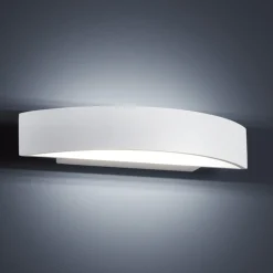 Moderni LED-seinävalaisin Yona, mattavalk, 27,5 cm