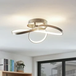 Modernisti muotoiltu LED-kattovalaisin Saliha