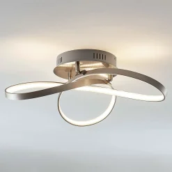 Modernisti muotoiltu LED-kattovalaisin Saliha