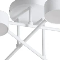 Modus 6 kattovalaisin, teräs, kuusivalo, GX53, valkoinen