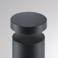 Molto Luce LED-pollarilamppu Mona, halkaisija 10 cm, alumiini, korkeus 45 cm