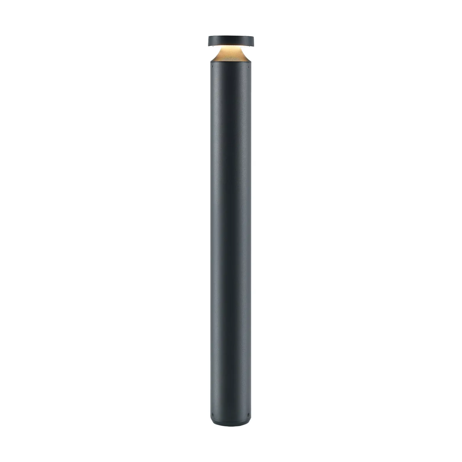 Molto Luce LED-pylväsvalaisin Mona, halkaisija 10 cm, alumiini, korkeus 85 cm