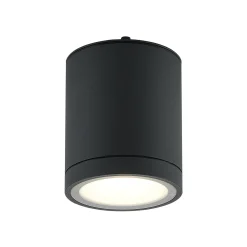 Molto Luce LED-ulkokattolamppu Foris Round SD, antrasiitti