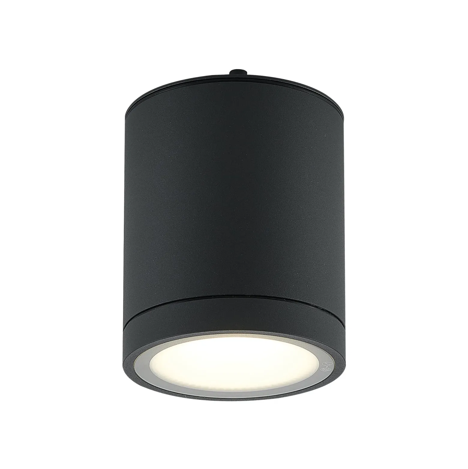 Molto Luce LED-ulkokattolamppu Foris Round SD, antrasiitti