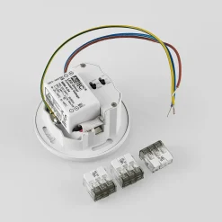 Molto Luce LED uppoasennusvalaisin Wall 68R IP44 RD, valkoinen, alumiini,