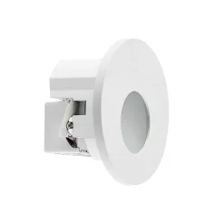 Molto Luce LED uppoasennusvalaisin Wall 68R IP44 RD, valkoinen, alumiini,