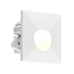 Molto Luce LED uppoasennusvalaisin Wall 68 R Sina IP44 SQ, valkoinen,
