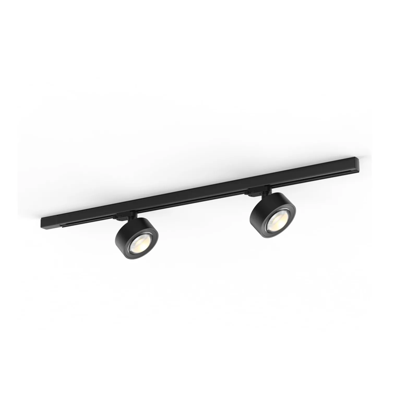 Molto Luce LED-3-vaiheinen kiskojärjestelmä Mag, musta, 830