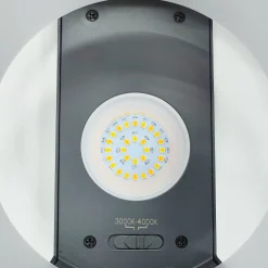 Moon LED-ulkoseinävalaisin, antrasiitti, CCT, IP44