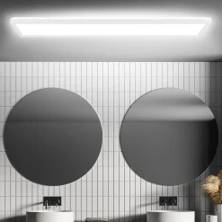 Move LED-paneeli, anturi, 98 x 20 cm, IP44, muovi, valkoinen