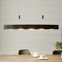 Musta LED-riippuvalaisin Lio, kultasomisteet