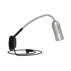 Neo! Flex Hotel II -LED-seinävalo alumiini/hopea