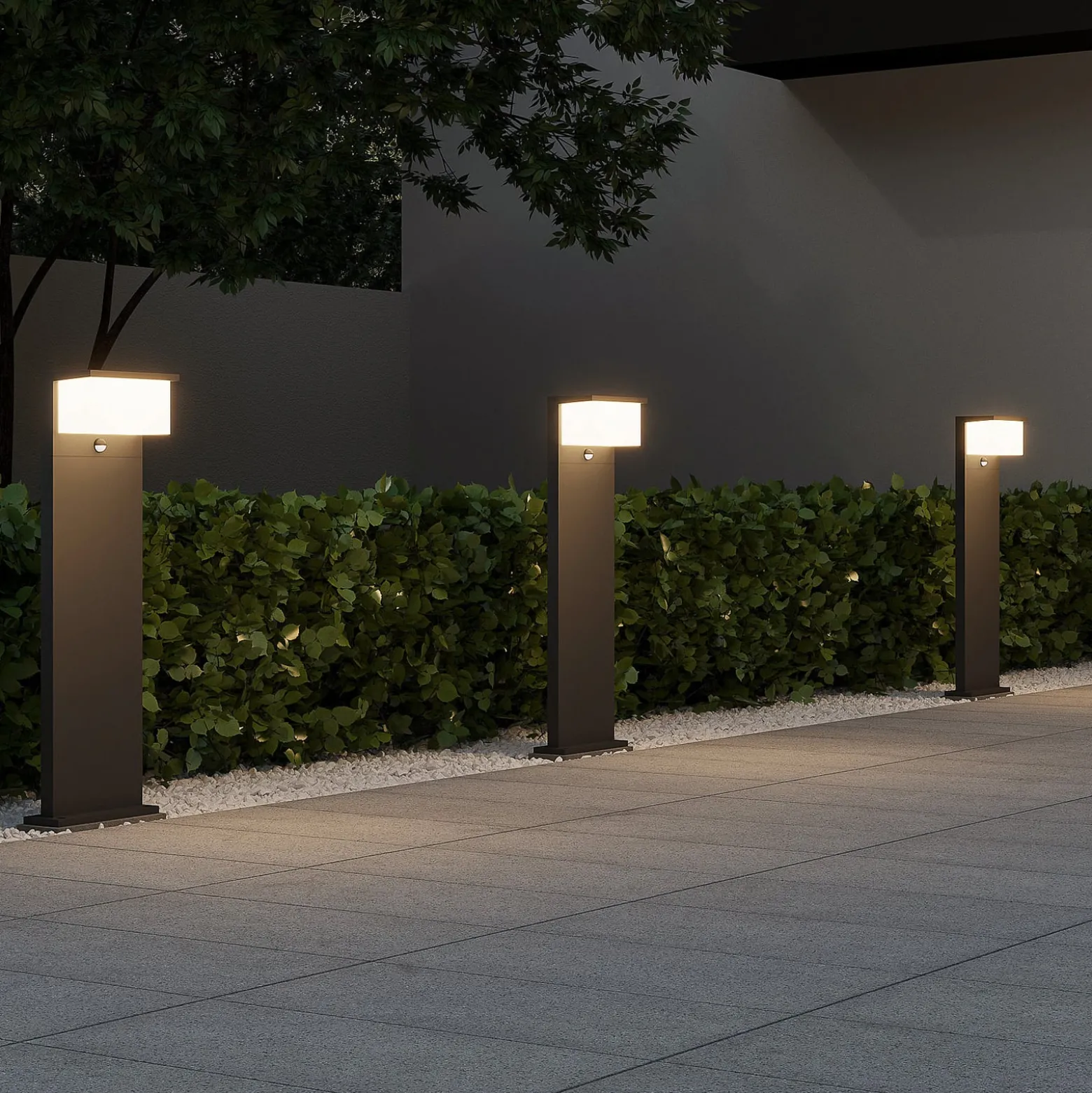 Nestos LED-valaisin liiketunnistimella, IP54