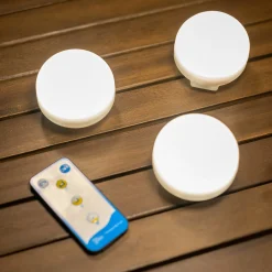 Newgarden Cherry Mini LED-ladattava valaisin 3 kpl valkoinen