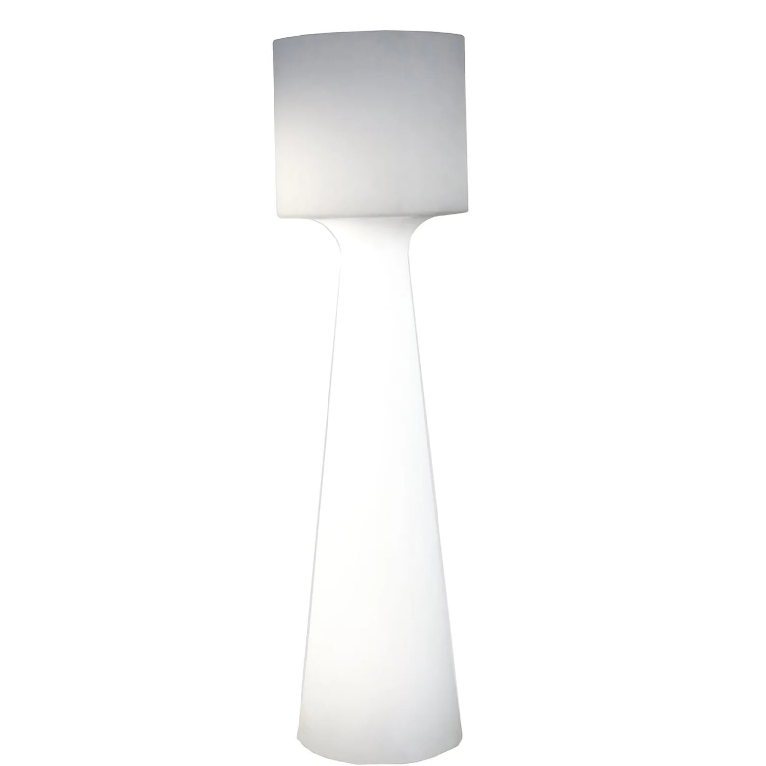 Newgarden Grace LED-lattiavalaisin, ladattava akku, korkeus 140 cm