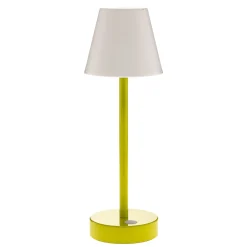 Newgarden Lola Slim -LED-pöytälamppu, akku, lime