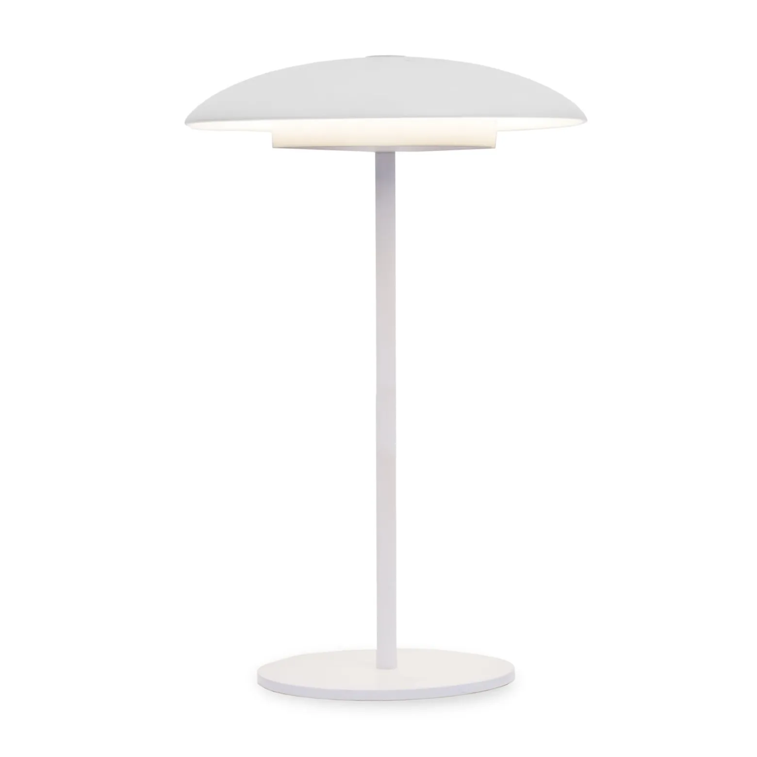 Newgarden Sardinia LED-ladattava valaisin IP44 valkoinen 30 cm