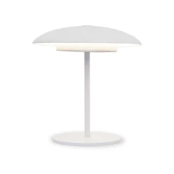 Newgarden Sardinia LED-ladattava valaisin IP44 valkoinen 30 cm