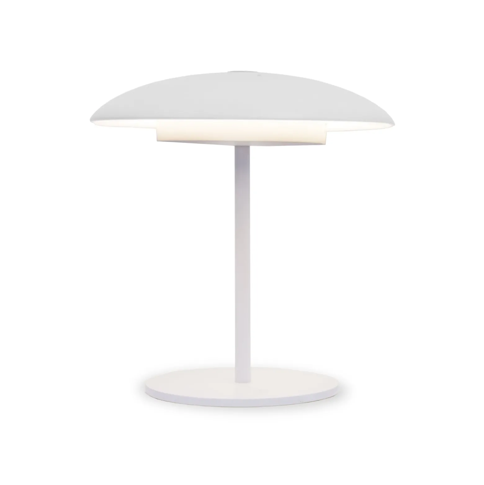 Newgarden Sardinia LED-ladattava valaisin IP44 valkoinen 30 cm
