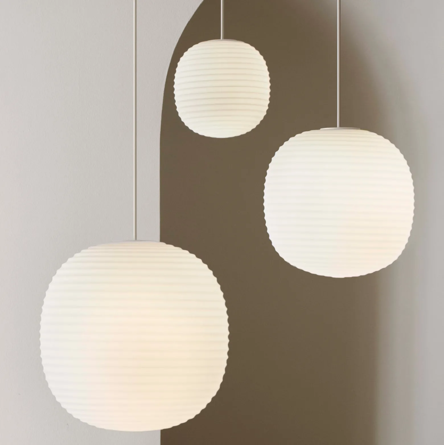 New Works Lantern Pieni riippuvalaisin, Ø 20cm