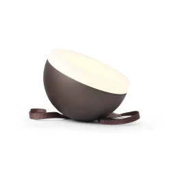 New Works Sphere LED-akkulamppu IP67 tumma pronssi DARK