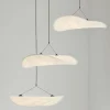 New Works Tense -LED-riippuvalaisin, valkoinen, halkaisija 152 cm, 3-lamppuinen