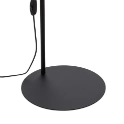 Nex-lattiavalaisin, musta, metalli, korkeus 140 cm, GU10
