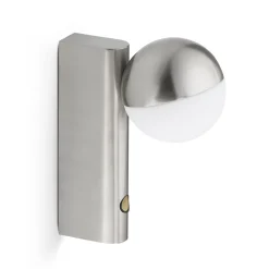 Northern Balancer mini LED-seinävalaisin, teräs