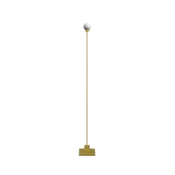 Northern LED-akku-lattiavalaisin Snowball messinkivärinen, 2700 K
