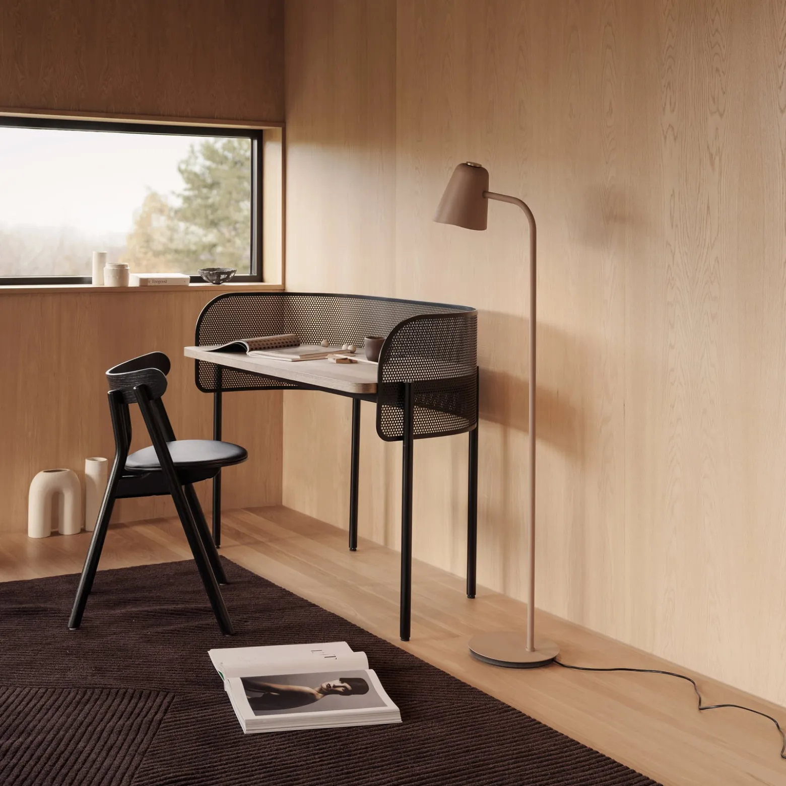 Northern Me dim -LED-lattiavalo, himmennys, beige
