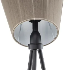 Northern Oslo Wood -lattiavalo, musta/beige